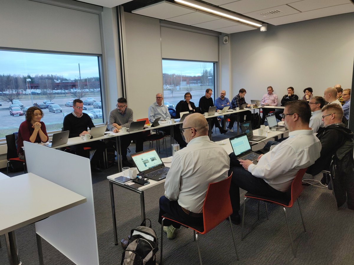 sub_samk's tweet image. #mysamk team is at #efficientflow partner meeting in Turku, discussing the activities for the next months. A lot of interesting and exciting developments coming soon!  #centralbaltic