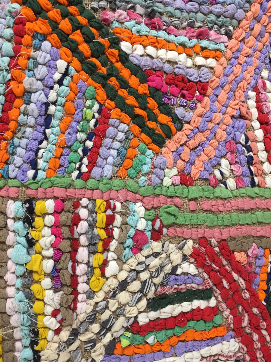 N1Clare's tweet photo. Come and learn how to make a rag rug with #silverliningshackney at the Loop Party on Clarence Road from 11.30a.m. today #hackney #repurpose @GroundworkLON https://t.co/OL4KIr93Z2