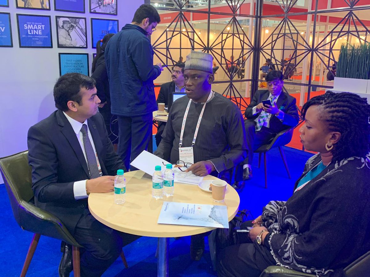 SterlitElectric's tweet photo. It was wonderful to have dignitaries visiting our stall at @ELECRAMALive 2020
Mr Ayedegbe - #TCN Nigeria
Vishal Modi - BSES Yamuna Power Limited
Dushyant Tyagi - @TataPower
Dr. Rajan - @KSEBLtd
R K Sharma - #HPPTCL
#SterlitePowerAtElecrama2020 #ELECRAMA2020 https://t.co/lRlW79Kw1m