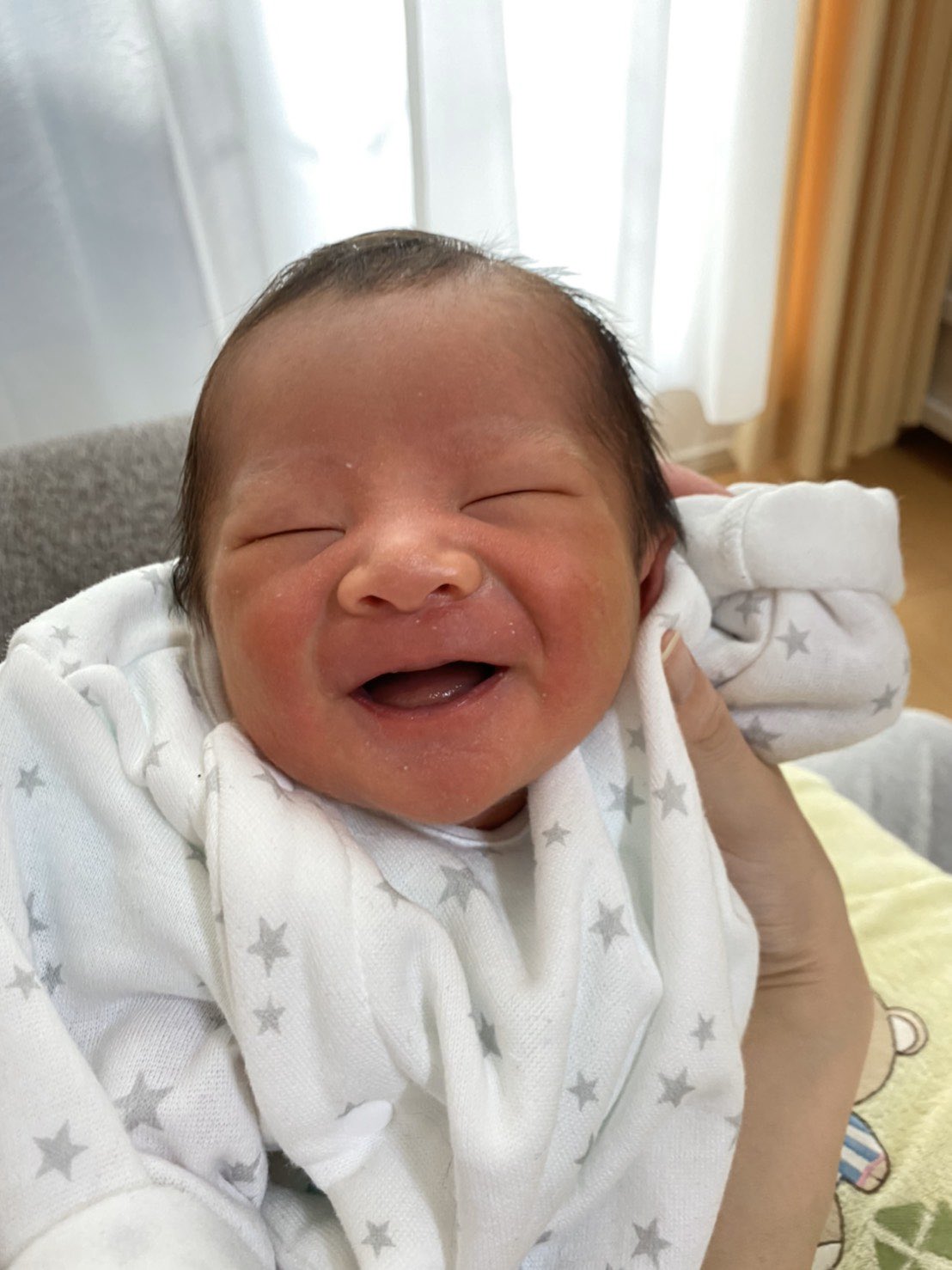 ちゃーちゃん 村上嫁 ビリケンさーんꉂꉂ ブサ可愛っ 笑 今日のせなくん 生後5日 赤ちゃん写真 孫は癒し 婆ばかちゃんりん T Co N0e501kjbw Twitter