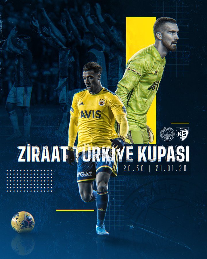 Fenerbahçemiz bugün saat 20.30’da ZTK Rövanş maçında Kayserispor ile karşılaşıyor! Lokalimizde izleyebilirsiniz. @birradakusadasi