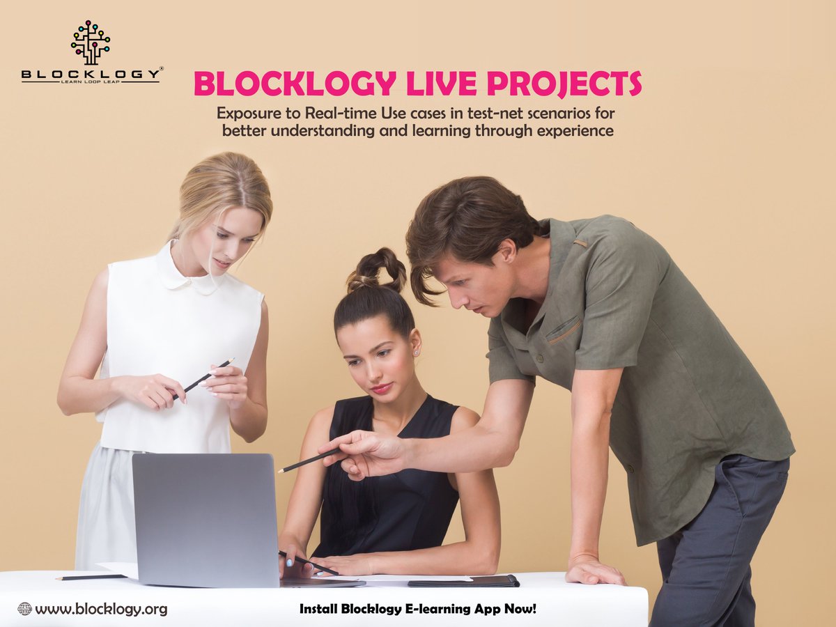 kmpards's tweet photo. #Blocklogy Live Projects
Exposure to Real-time Use Cases in test-net Scenarios for better understanding and #learning through experience
Visit: https://t.co/QifZZWVth1
Download: https://t.co/D7UtEaqkYD
To Subscribe our Channel: https://t.co/Dzpv7KW2vX
#realtimeusecases https://t.co/kv64Zmdmpp