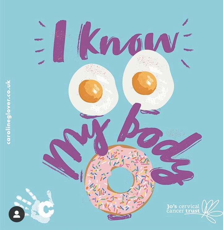 AimiM83's tweet image. This #checkemtuesday isn’t just about the boobs today it’s also the start of Cervical Screening week. To find out more about the signs and symptoms of cervical cancer head to @JoTrust and ladies please go for your smear test-like checking your boobs...it could save your life 💜