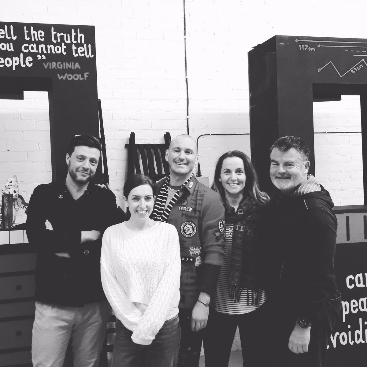 OxiMoronsTC's tweet photo. Massive thanks to @TheatreSpaceNE for having us the last couple of days! Now we’re off to get settled in @northernstage 🙌🎭 #itsshowweek 

https://t.co/DSHDKJKhRa https://t.co/sGKezypT8u