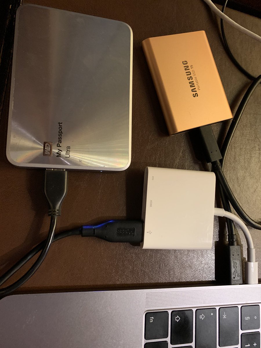 After recording day 1 (of 3): a couple of Terabytes here, a coupke of Terabytes there... the challenges of working with immersive 360 8K on the go.
