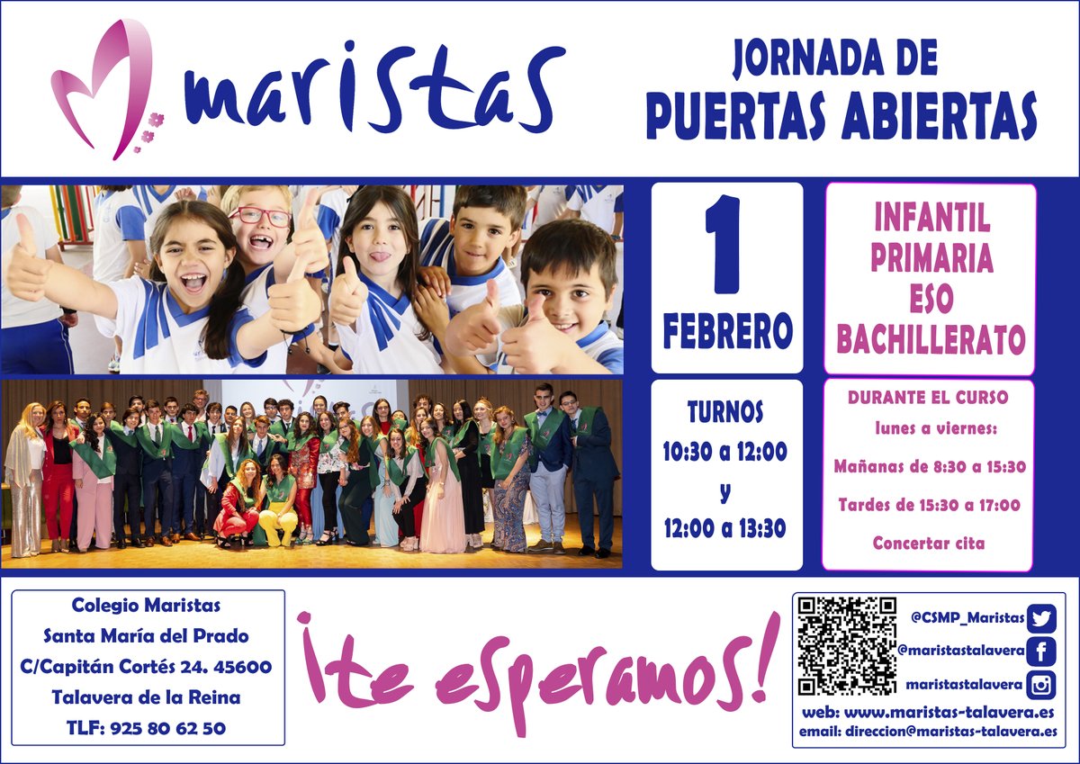 CSMP_Maristas's tweet photo. Quienes somos: https://t.co/a4rkgHc1dL
#maristastalavera https://t.co/GzQ3EXFST1