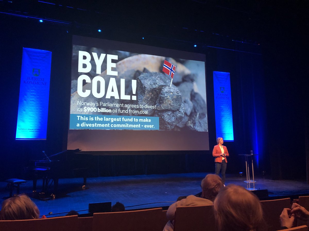Viktig for vår fremtid 🇳🇴#ninajensen #REVOcean om klimautfordringer på #Bærumfremtidenskommune
