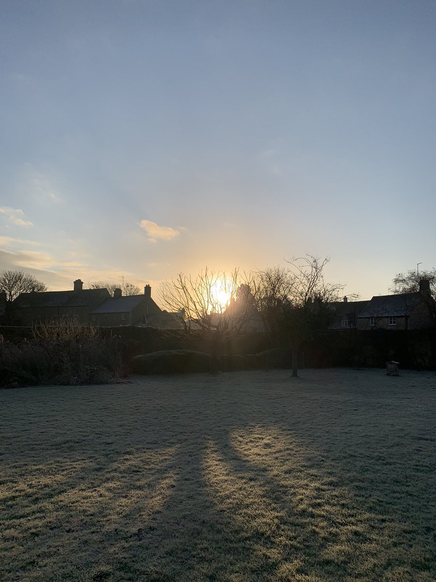 A beautiful frosty morning ❄️🌞