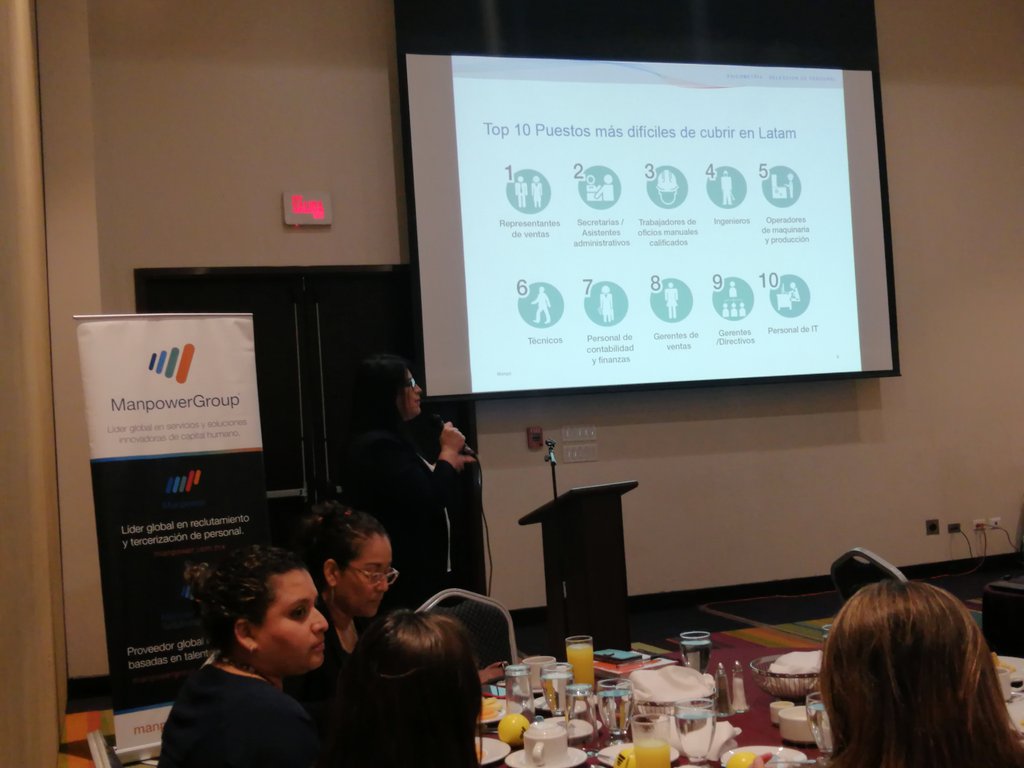 AmChamSal's tweet photo. En estos momentos, nuestros #AmChamMembers conocen los 10 puestos laborales más difíciles de cubrir en #Latinoamérica según datos de investigaciones de @ManpowerMeCA. https://t.co/tVrlPVoZiW