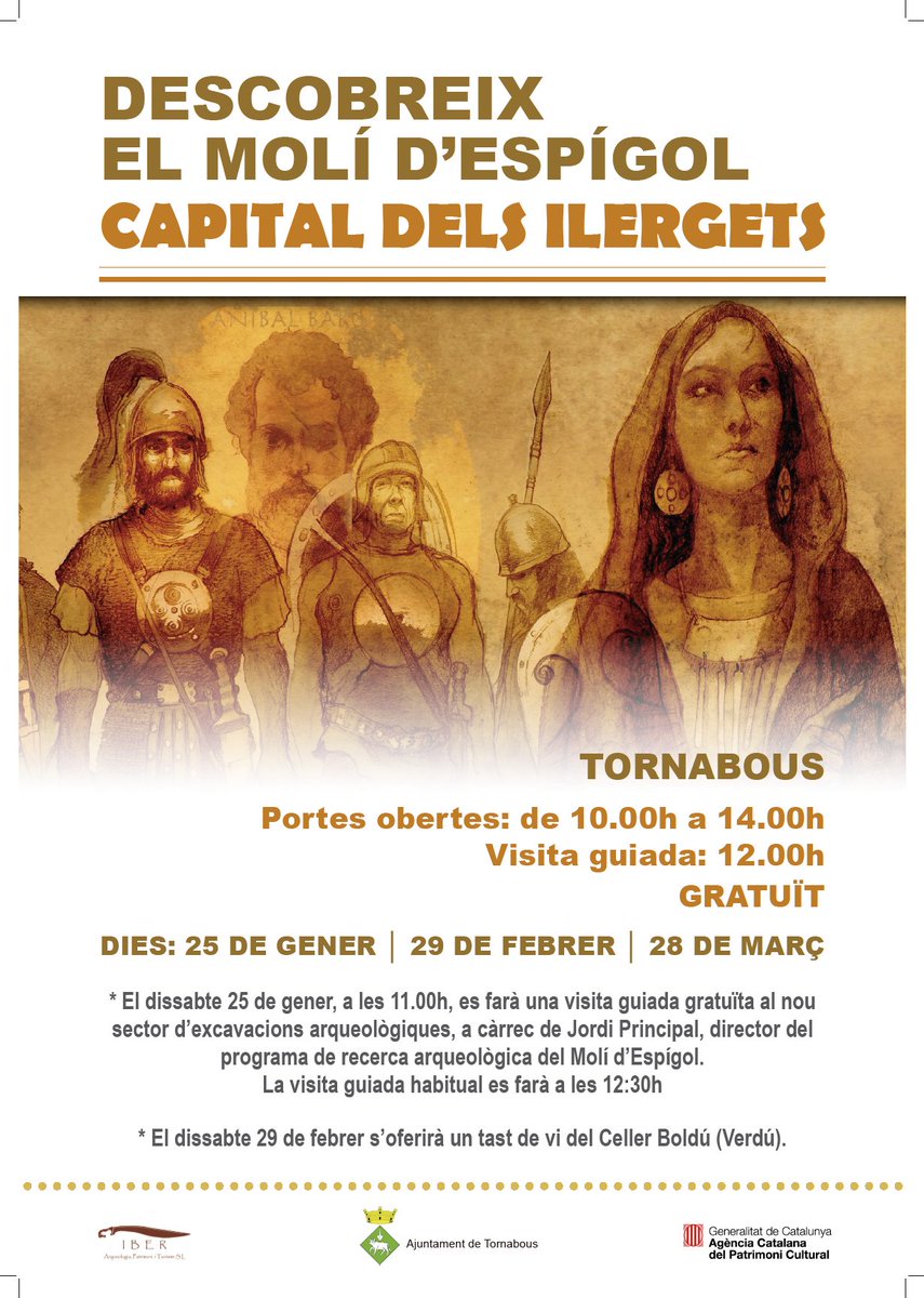 patrimonigencat's tweet photo. La ciutat ibèrica del #MolídEspígol de #Tornabous constitueix un dels exemples d’urbanisme més desenvolupat entre les poblacions dels #ilergets. Descobreix el Molí d'Espígol, la capital dels Ilergets 👉 https://t.co/NkxiTu8gtR https://t.co/QhowJZPMWZ