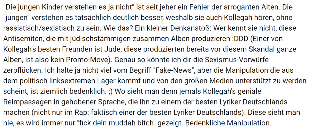 BFlauschig's tweet photo. @keywee3107 @Karsten_Heyde @PatriziaTrolese dann zeigt ihm auch das. hab hierzu einen guten youtube kommentar gefunden. (Auch der Vergleich ist leicht zu erklären Bodybuilder-"Körper definitiert" <-> Ausgehungert/Knochen sichtbar-"Körper definiert") https://t.co/UXNlp41fBA