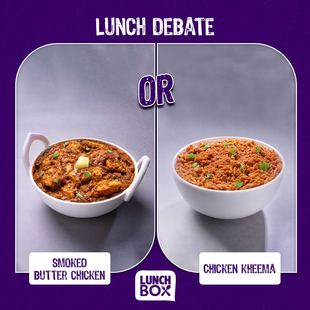 What would you have for dinner tonight?
Butter chicken or Chicken Kheema?
Comment your favorite below!
.
.
.
#Lunchbox #lunch #dinner #LunchDebate #FoodDebate #Foodies #foodlovers #foodblog #TuesdayThoughts #TuesdayDinner #TuesdayThings #TuesdayMotivation