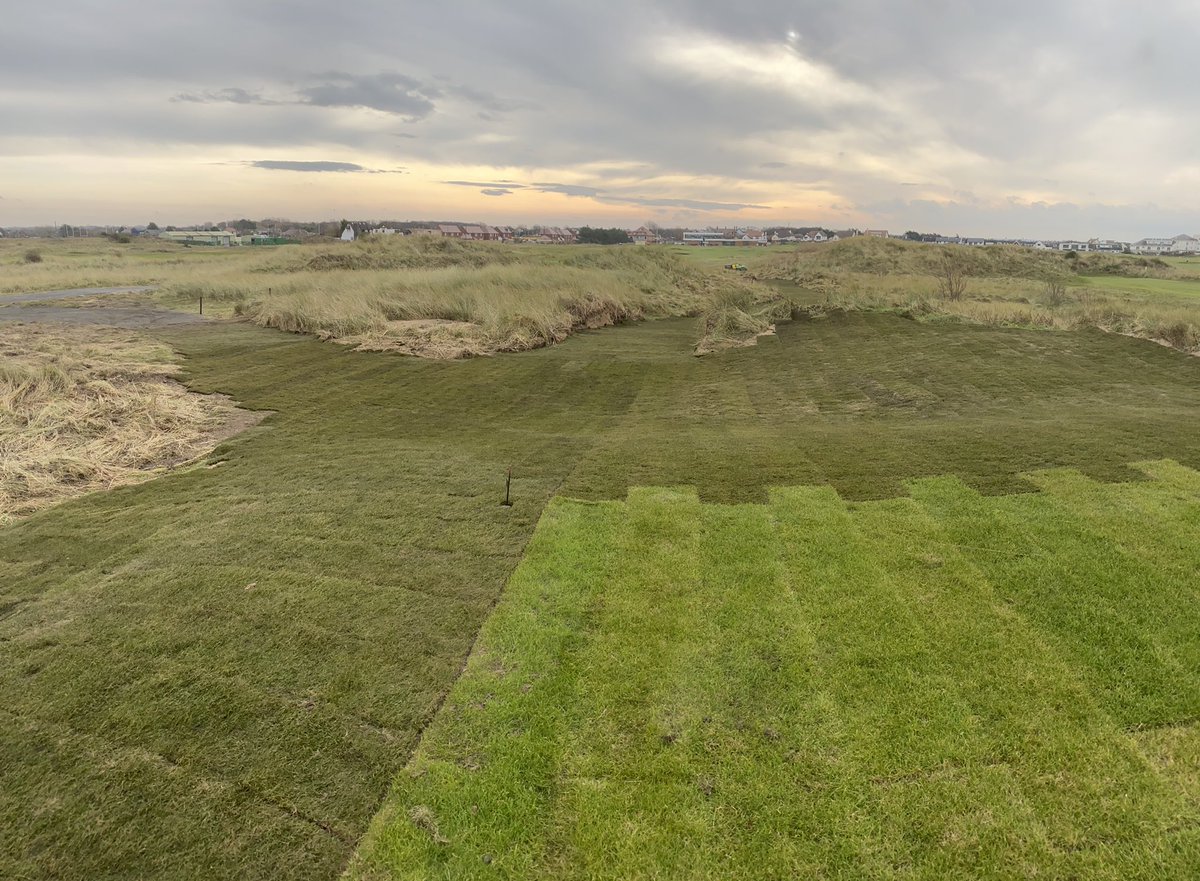westlancsgreens's tweet image. Great work by staff to finish off re-levelling &amp;amp; turfing the 18th ladies tee @WestLancsGC with @LancsTurf &amp;amp; some new steps. Completes a full make over for the 18th tee complex. #gettingreadyfor2020 #bigyear #amateur