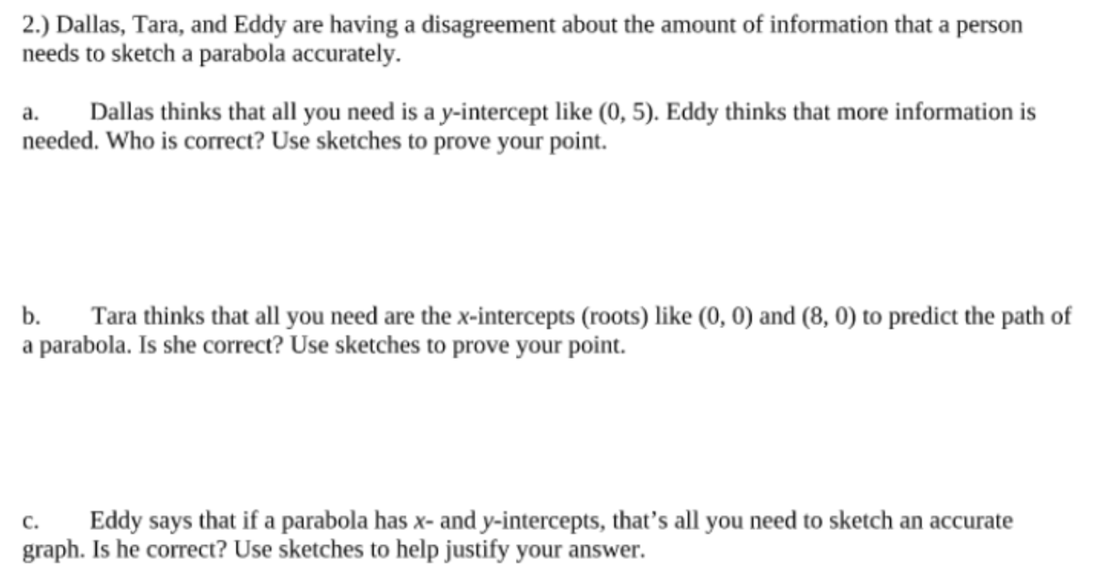 IntentionalMath's tweet photo. I loving using this resource to get my students thinking about parabolas. This is really our goal, just make sense of the information๐ #8mathpractices #mathisfun #iteachmath #iteachmathhs #iteachmathms #ilovemath #mtbos #mistakes #algebra #maths #math https://t.co/L52hPp7bOW
