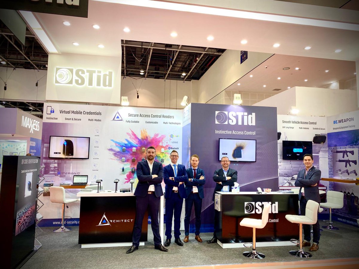 StidOfficiel's tweet image. Our Architect® range extends with:
📌A facial recognition solution
📌A new QR Code module
🔛Proud to present our #innovations at @IntersecExpo !
#InstinctiveAccessControl #accesscontrolsystem #AccessControl