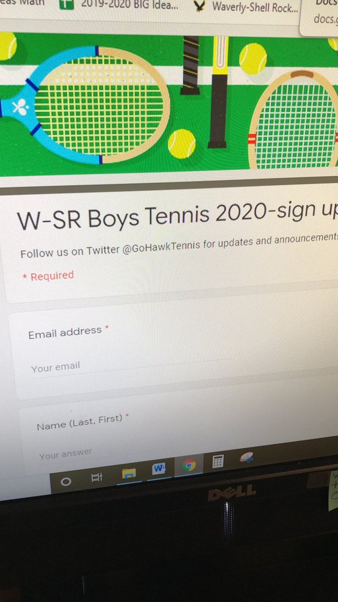 GoHawkTennis's tweet photo. 2020 Boys Tennis Sign up is in the announcements! Get signed up today! Let’s continue to build this thing! https://t.co/eqksQ1Z7fp