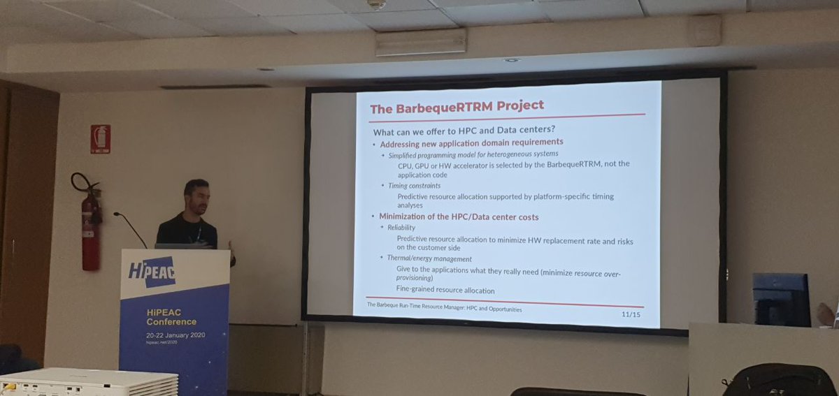 heap_lab's tweet image. 💡Come and meet us at #HiPEAC20 ! Some #business prototyping projects, "The BarbequeRTRM" and "GreenHLS", have already been presented at the "Eurolab4HPC: Venture Capital workshop". More talks to come! #PROTOTYPE @jumanix @polimi