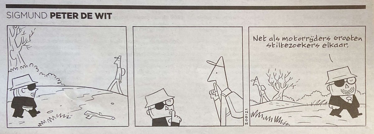 HugoPnkstrbr's tweet photo. Peter de Wit denkt aan ons in de Volkskrant van vandaag... https://t.co/E0NzB2x9MK