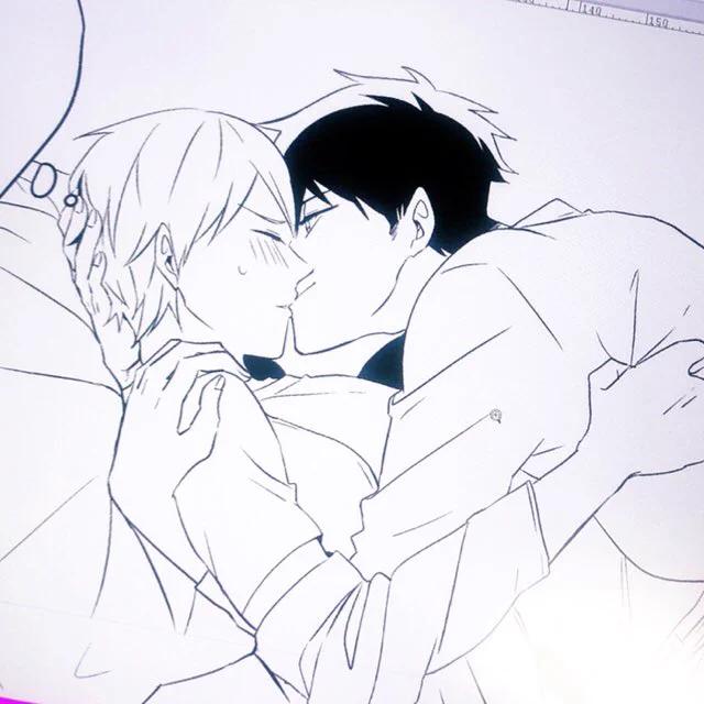 これは…描き下ろし描いてた時にパシャリしたやつ?

客観視すると作画ミスに気がつくので大事だよね!✍️

#バカ正直が倒せない! 