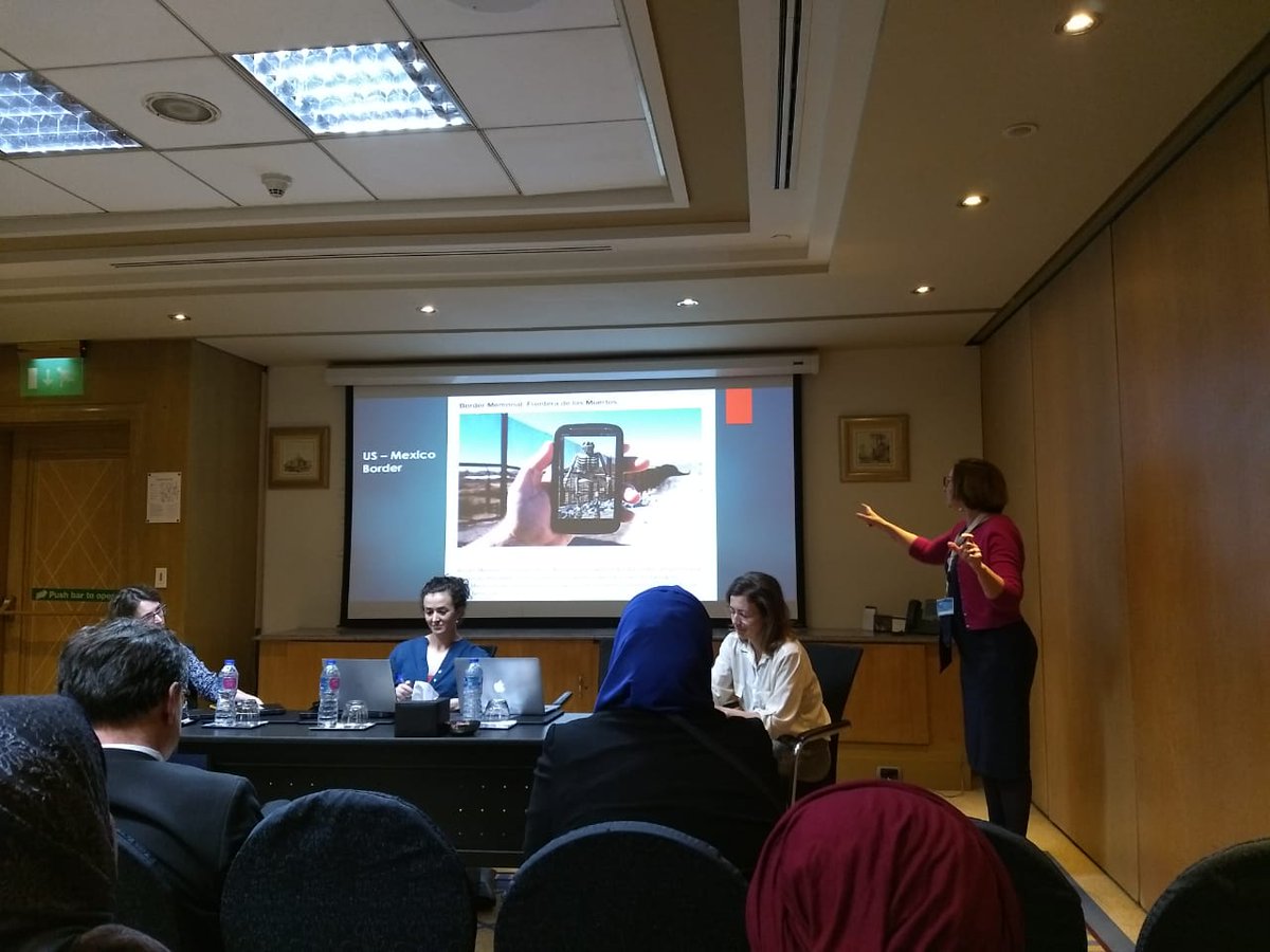 temper2014's tweet photo. It has been a real privilege to attend this session on migrant deaths and dissapereances. The participants in the panel have, ironically, brought life and humanity back into our insterest on statistics and migration. Politics of memory and remembrance  #IFMS2020 Thanks @flaczko1 https://t.co/ysiwyF0ibx