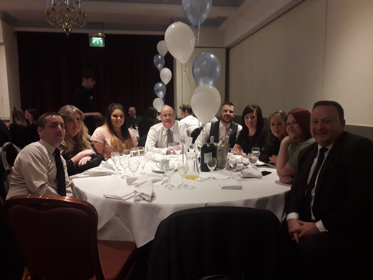 Team NTW at Central Division recognition event.