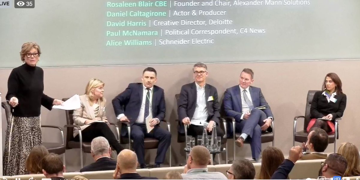 DeloitteUK's tweet photo. Now that's a panel!
'Brand veteran' is in full discussion brilliantly hosted by @katesilverton. Watch live here: https://t.co/Aqkp8OAmFJ and join @deloitteuk, @PGMcNamara, @WeAreAMS, @RosaleenBlair, @SchneiderUK and @VeteransWork. #VeteransWork https://t.co/Xf5Fxq2cDA