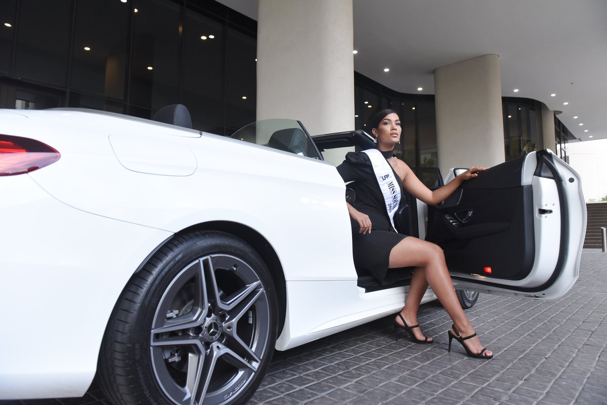 Official_MissSA's tweet photo. .@MissSasha_Lee has received the keys to her very own Mercedes-Benz C-Class Coupé.

Thank you to @MercedesBenz_SA for making this moment so special. ❤ https://t.co/YzUnBYcEdu