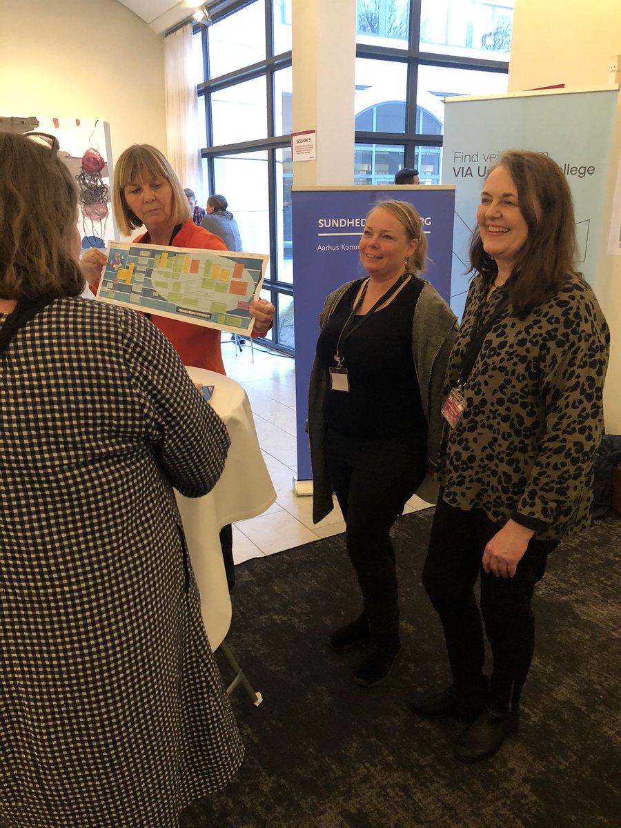 jonnafrolich's tweet photo. Præsentation af et unikt samarbejde om professionsbachelor studerendes praktik forløb på KLs Sundhedskonference. #KLsundhed #sundpol @VIAuniversity @SundhedOgOmsorg @Sygeplejeraadet https://t.co/PwrcbXmrcj