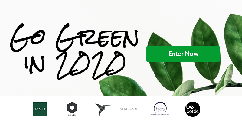 PeachGoodsCo's tweet photo. Start the year off Green! Or should we say Peach. Enter to win over $1,000 in Go Green essentials. https://t.co/k8EcFuse9q https://t.co/qwDxVrFxOM