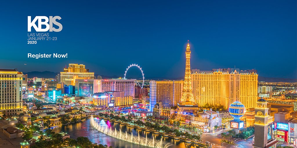 thenkba's tweet photo. It's opening day of @KBIS 2020! On-site registration is open from 7:00 a.m. to 5:00 p.m. at the KBIS Registration Tent in the Silver Parking Lot outside the Central Building at the Las Vegas Convention Center. #KBIS2020 https://t.co/AYIGYXRIqq