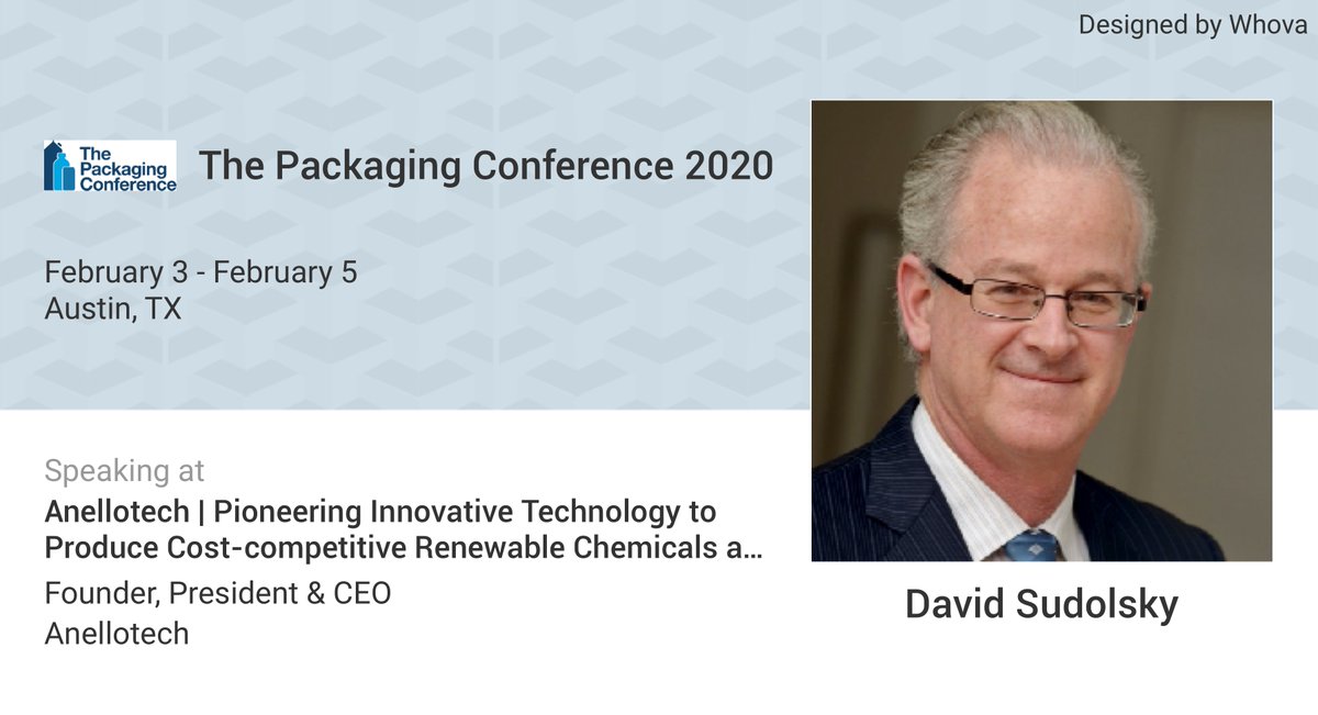 anellotech's tweet photo. David Sudolsky will be speaking at The Packaging Conference in Austin, TX next month 📣 he'll be discussing our pioneering technology and what we're doing to create innovative, sustainable solutions for packaging https://t.co/IMavO3szvg
#sustainability #biobased https://t.co/wpHvXkbPoP