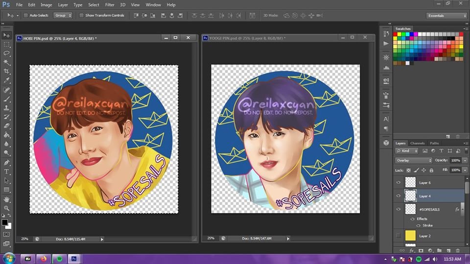 nixihoya's tweet photo. Some commission stuff for some sope events coming soon! 💜#btsfanart https://t.co/R7VkDEHKvU