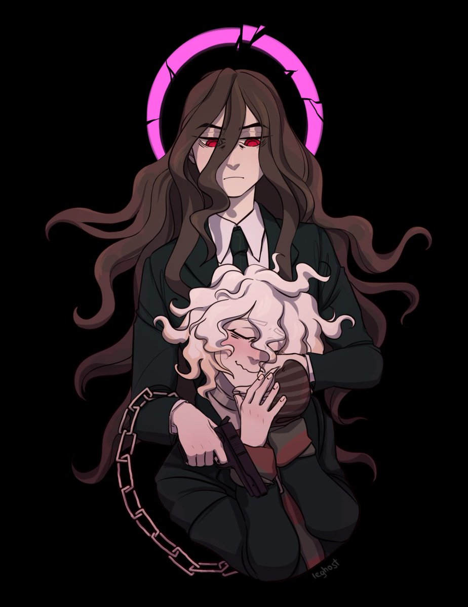 having a good time #danganronpa #izuru_kamukura #nagito_komaeda.