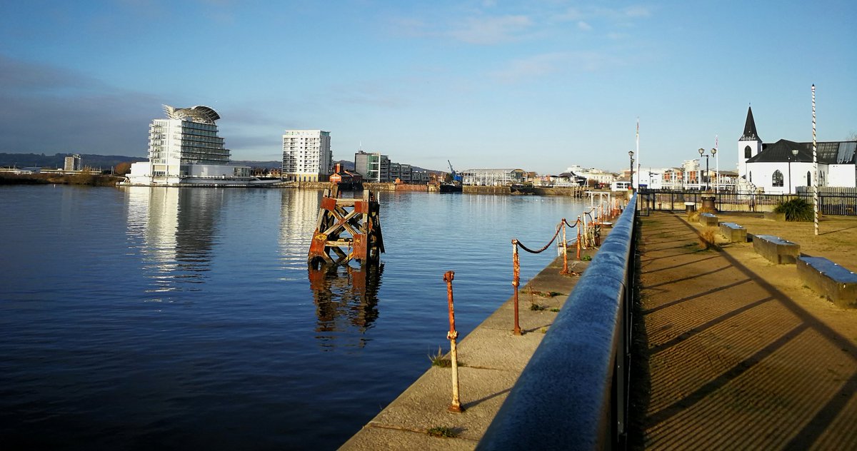 Lovely day down the bay. @CardiffBayChiro