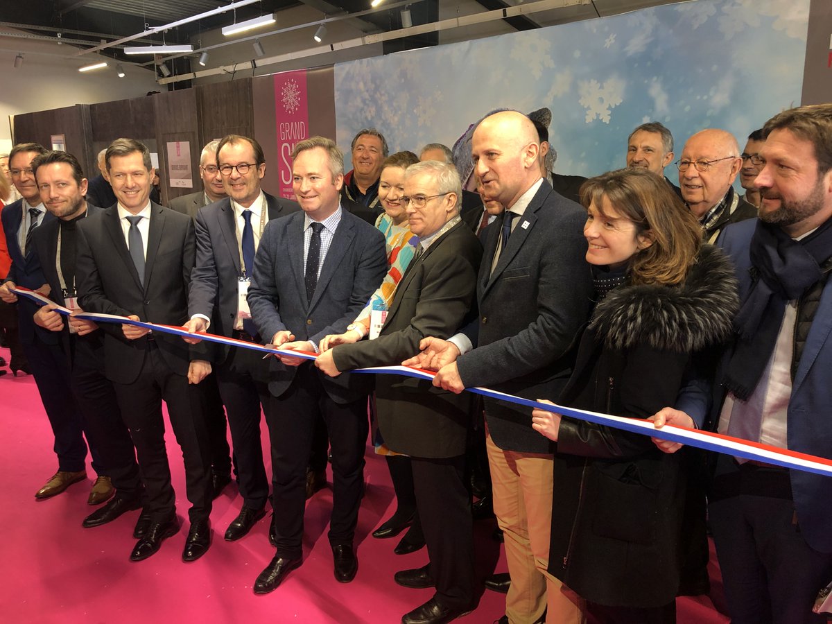 Inauguration salon #GrandSki <a href="/JBLemoyne/">Jean-Baptiste Lemoyne</a> Christian Mantei <a href="/atout_france/">Atout France</a> <a href="/FranceMontagnes/">francemontagnes</a> <a href="/DSkiables/">Domaines Skiables</a> <a href="/AlexMaulin/">Alex Maulin</a> <a href="/jeanmarcsilva/">Jean-Marc Silva</a> <a href="/VRolland73/">Vincent Rolland</a>  <a href="/Pannekouckefabr/">Fabrice Pannekoucke</a> <a href="/BonnivardE/">Bonnivard Emilie</a> <a href="/MichelDANTIN/">Michel DANTIN</a> Jean-Luc Boch, Pascal Barcella <a href="/LeboucherCaro/">Caroline Leboucher</a> <a href="/Savoiexpo/">SavoiExpo</a> #tourisme #montagne