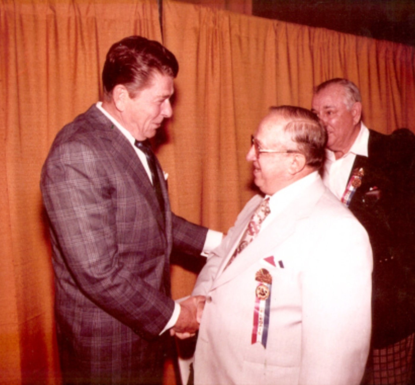 Presidential Ronald Reagan with Alfred 