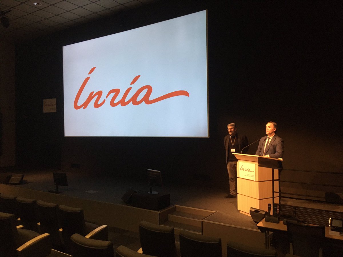 Inria_Rennes's tweet photo. Le centre @Inria_Rennes est heureux d’accueillir la Journée @INRAE_France @Inria lancée officiellement par @PhMauguin et @bsportisse , qui met en avant les belles réussites des riches collaborations entre les deux instituts #agriculture #numerique https://t.co/CLX5uTsrqc
