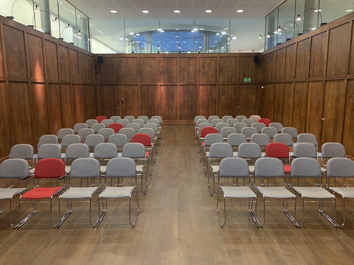 New year, New decade, New Chairs! To start the year right, we’ve decided to upgrade our Hall chairs! Why don’t you come try them sometime… #newyearnewus #conference #eventprofs #events #upgrade #furniture #london