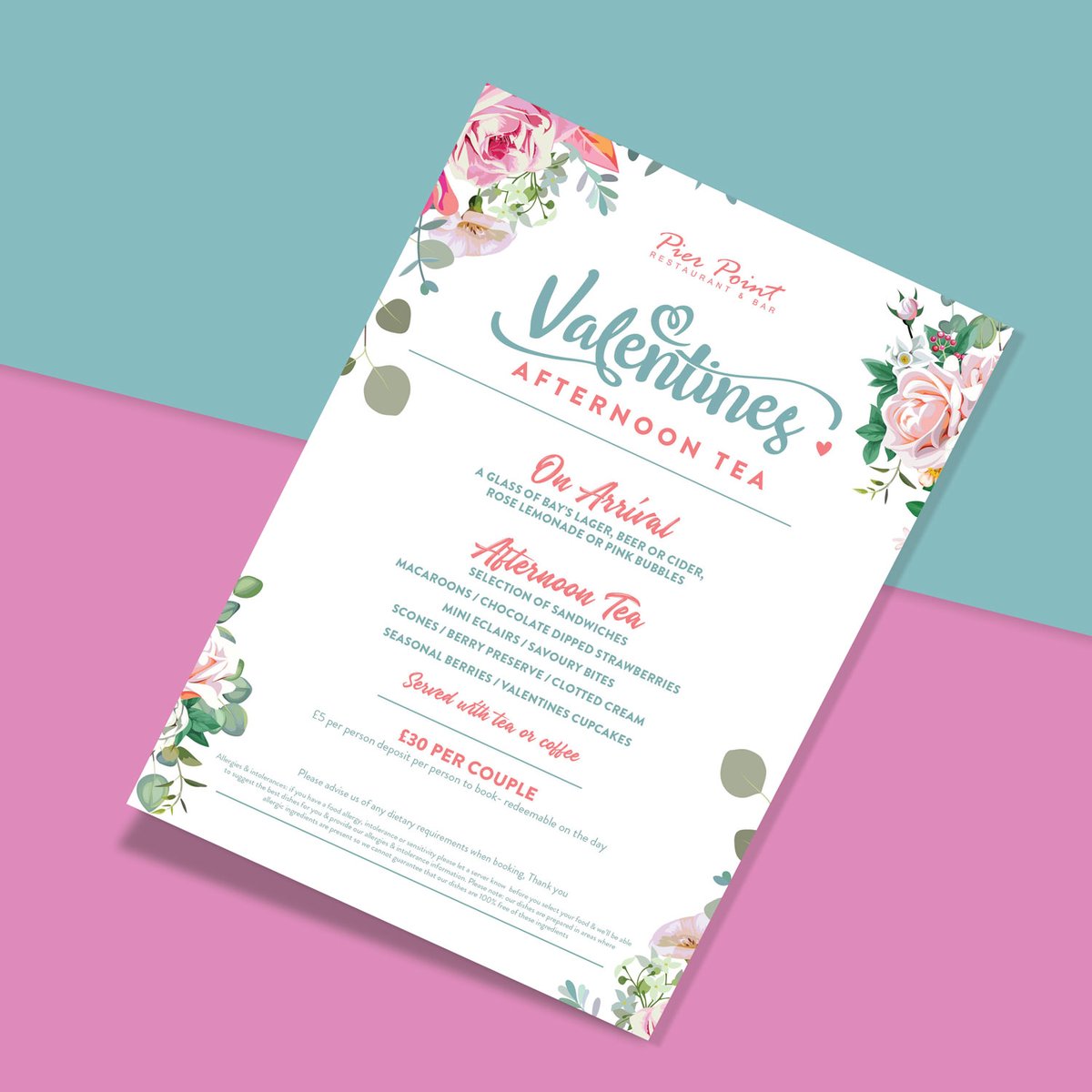 Love is in the air! ❤️

It isn't long until Valentine's Day! Get your design and print sorted and start advertisement what you're doing! 

Get in touch now!
📞 01626 331 000
✉️ studio@seenindesign.com
🖥 seenindesign.com