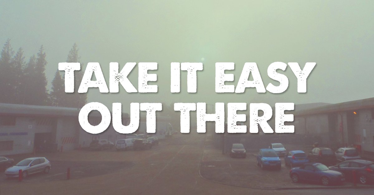 wilcodirect's tweet photo. It's a foggy view from our warehouse this morning. Remember to use your fog lights and remind relatives and new drivers to do the same. Take it easy out there 👍 #norfolkhour #motorhappy #motorhour #bizitalk #norwichlanes https://t.co/RFBZ9AAnDc
