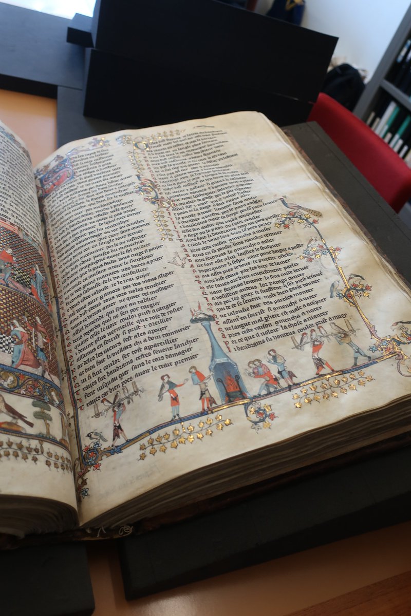 MS. Bodl. 264, open at fol. 128r