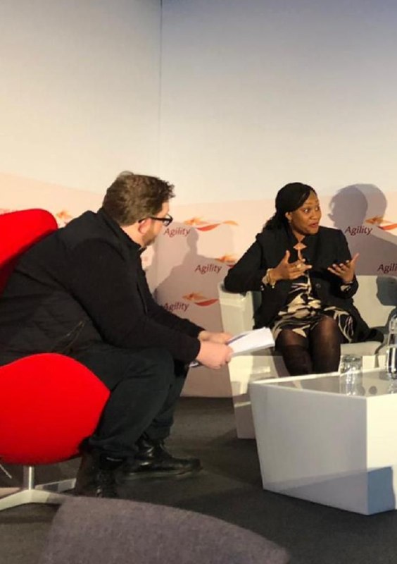 Our CEO, @onyeche_Tifase at the just concluded @agility Davos Breakfast at #wef2020 where she joined other panelists in conversations on the #frenemies #economy and how Siemens harnesses competitive collaboration globally. #AgilityatDavos