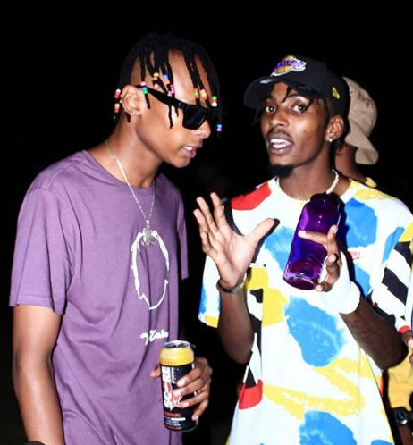 drinkscore's tweet photo. Is K-zaka and FLVME strategizing their next BIG move?😎

Please give us some dope music with good energy🙏🔥

#DoubleShotGuarana #ScoreEnergy #PoweredByScore https://t.co/FgIzgQ6Rkc