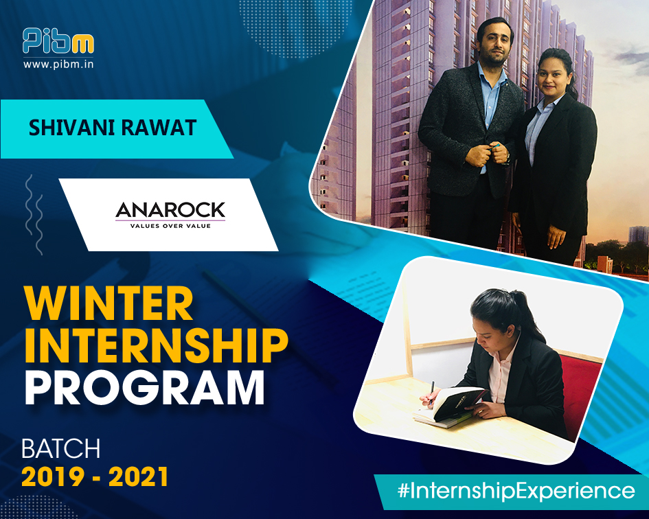 PunePIBM's tweet image. PIBM&apos;s Winter Internship Program provides a challenging platform for students&apos; professional development. Here&apos;s a glimpse of Ms. Shivani Rawat during her WIP at Anarock.

#WinterInternshipProgram #Anarock #MastersWithPIBM #WIP2020 #PIBMPune