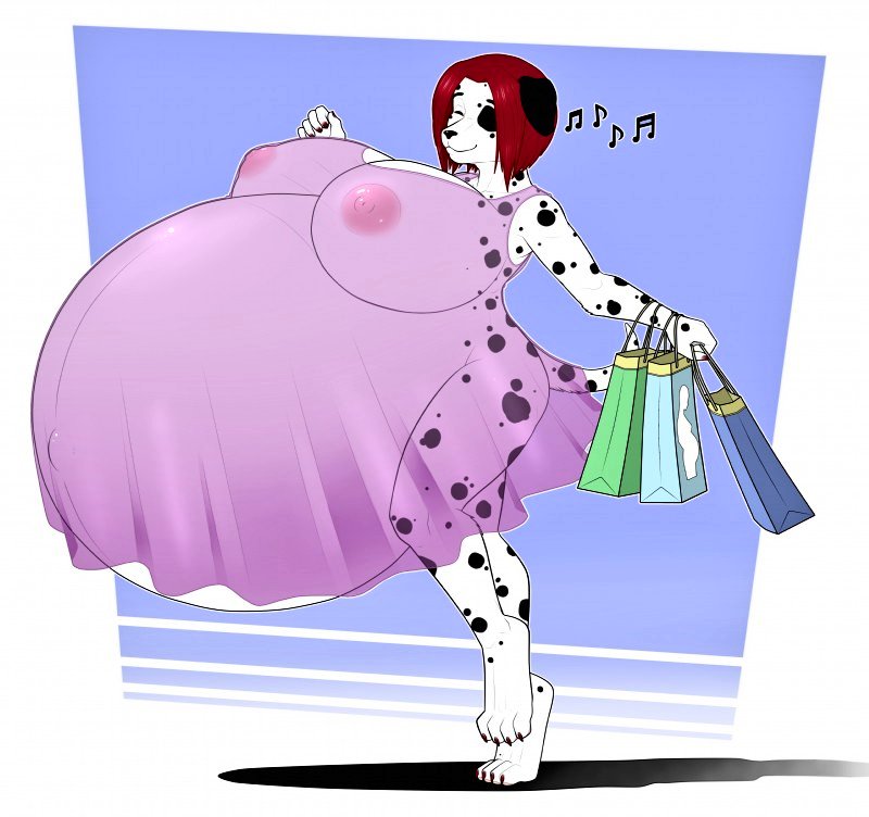 Hyper impregnation and pregnancy is a big kink of hers. Just drown her ovaries and make sure she instantly carries more pups than she can count!