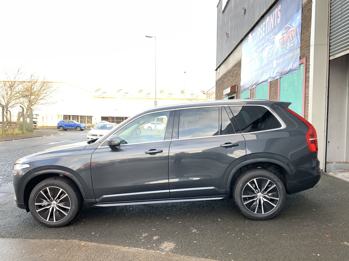 Eclipse_Tints's tweet photo. A #Volvo #XC90 leaving our workshop. We applied our darker smoke shade for that factory finish. 😎
More examples at https://t.co/DDrUxSkWqF
Check us out at https://t.co/nxDZFmowAs or call 02890665997 to discuss having your vehicle tinted #BelfastHour #GetItDoneRight #ProTint https://t.co/pObdn2dEts