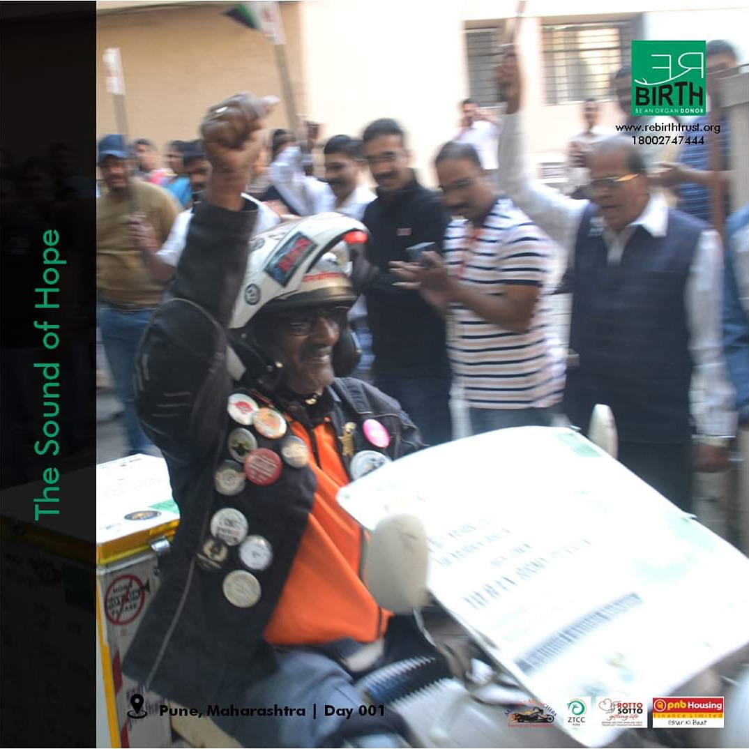 RebirthTrust's tweet image. Read Our Blog : 
rebirthtrust.org/the-sound-of-h…

Day 001; Pune to Kolhapur | 235 kms

A thunderous start to B.O.Y. 2.0!
Stay tuned with us for daily updates about the journey.

#rebirthtrust #bharatorganyatra #BOY #boy2.0 #organdonation #ride #pramodmahajan #kolhapur #pune #india #cause