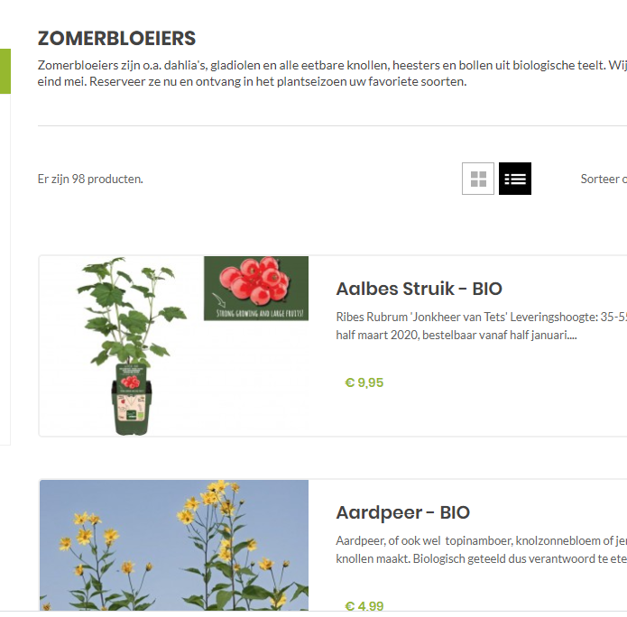 Afgelopen weken hebben we weer hard gewerkt om de nieuwe zomerbloeiende bollen, zaden en planten op onze shop bij te werken in 6 talen. Flinke klus is weer geklaard en we hopen veel supporters van ecologisch tuinieren te mogen helpen dit seizoen! #ecologisch #biologisch #tuin