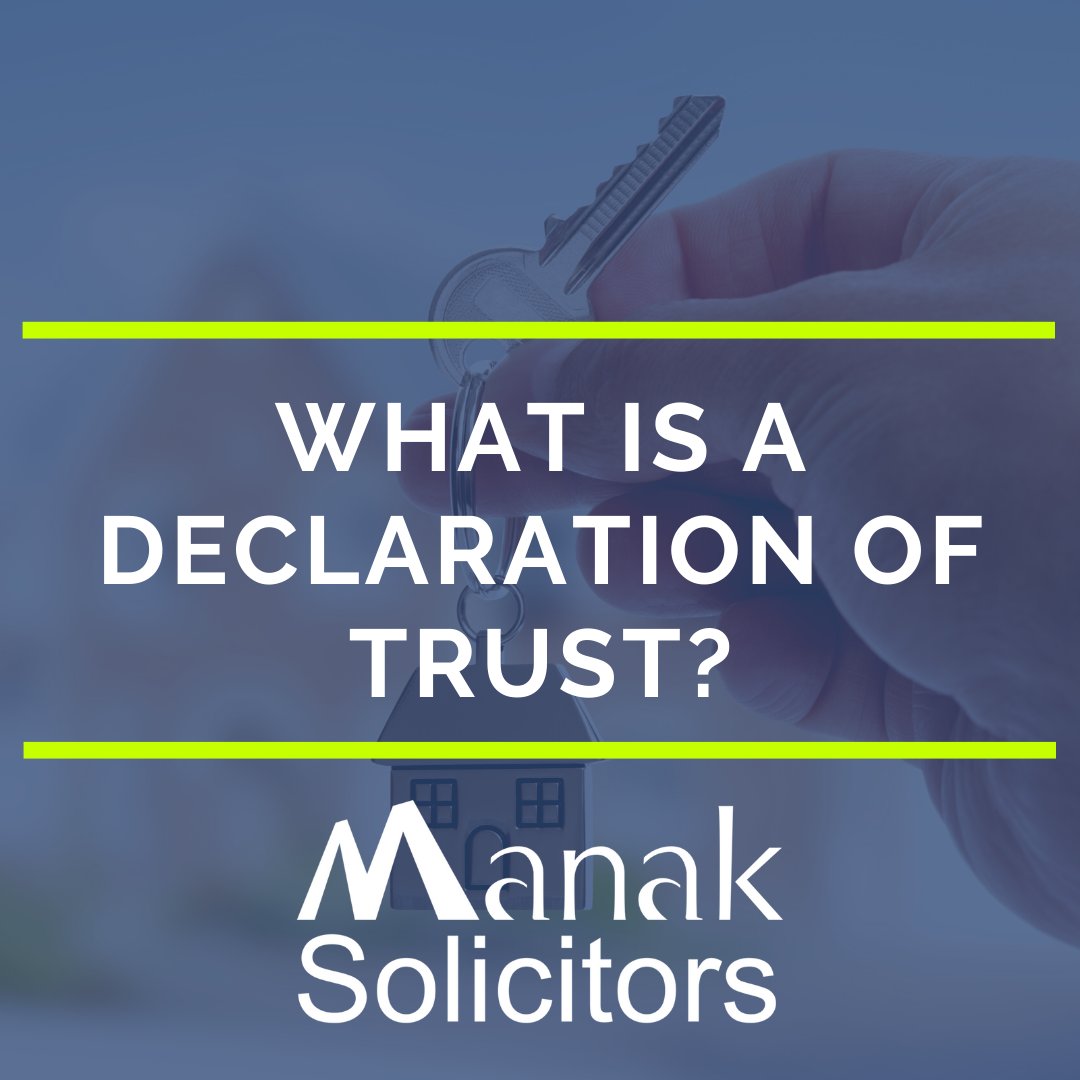 ManakSolicitors's tweet photo. If you are looking to co-own a property with someone else, a Declaration of Trust is essential! Check out our guide to tell you why you need one, and how it works! #ManakSolicitors #DeclarationOfTrust #property
https://t.co/9BAIRzqiTf https://t.co/99CbfIaOQm