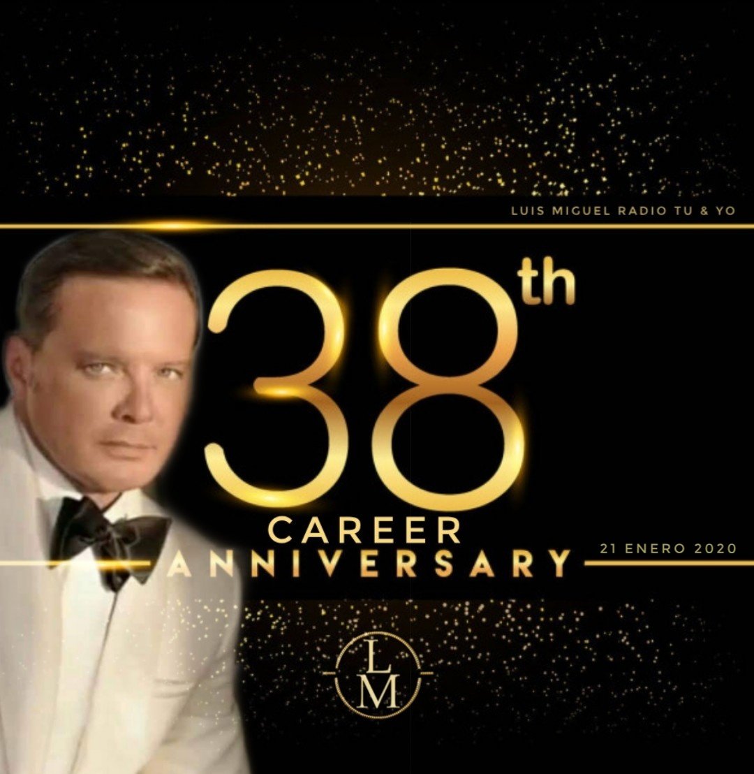 RadioTuYYoLM's tweet photo. "Dedicarle mi vida a mi carrera, ha valido la pena" - #LuisMiguel 

¡Muchas Felicidades, Micky!
Gracias por estos 38 años de trayectoria... Siempre Junto a Ti. https://t.co/PghWns8dlX